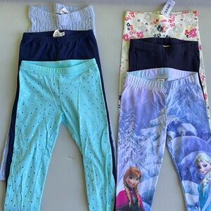 5yr Girls Leggings (6 pcs)